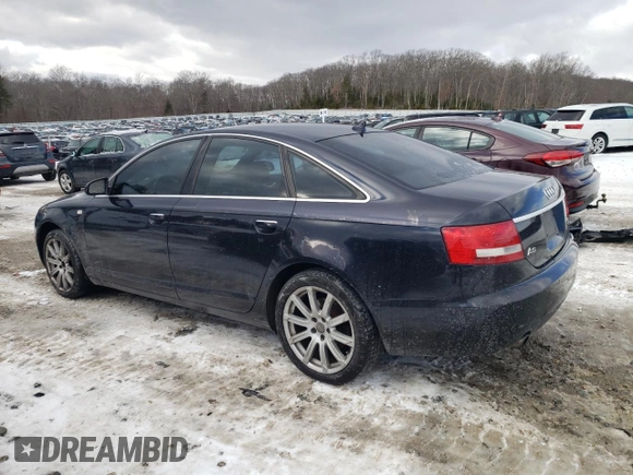 2007 Audi A6 3.2L with VIN WAUDH74F57N121974, listed as a Copart auction lot 44384815 with 0 mi miles and Clean Title. Bid and sale history available at carsss.com. Image 2.