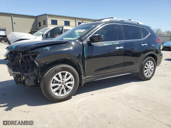 2019 Nissan Rogue SV with VIN JN8AT2MT9KW264561, listed as a Copart auction lot 49632875 with 134,614 mi miles and Salvage Title. Bid and sale history available at carsss.com. Image 1.