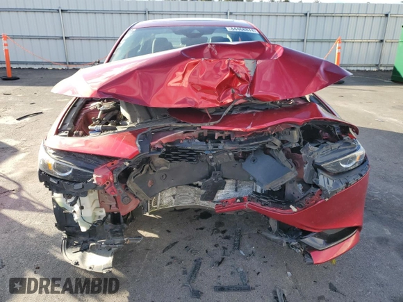 2021 Mazda 3 Preferred with VIN 3MZBPBCM9MM205816, listed as a Copart auction lot 84468874 with 34,351 mi miles and Salvage Title. Bid and sale history available at DreamBid. Image 5.