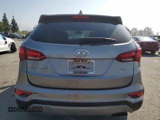 2017 Hyundai Santa Fe 2.4L with VIN 5XYZT3LB0HG392609, listed as a Copart auction lot 62553505 with 69,774 mi miles and Salvage title. Bid and sale history available at DreamBid. Image 6.