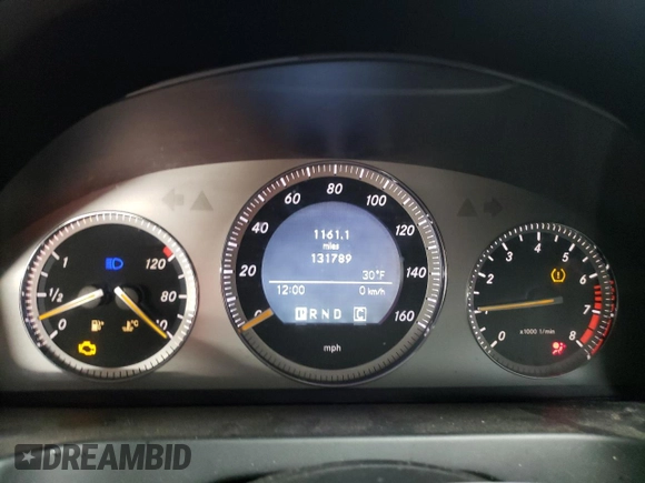 2008 Mercedes-Benz C 300 Sport with VIN WDDGF81X48F109969, listed as a Copart auction lot 88360055 with 131,789 mi miles and Salvage Title. Bid and sale history available at carsss.com. Image 9.