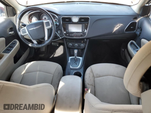 2012 Chrysler 200 Touring with VIN 1C3CCBBB6CN144226, listed as a Copart auction lot 46870135 with 31,884 mi miles and Salvage Title. Bid and sale history available at carsss.com. Image 8.