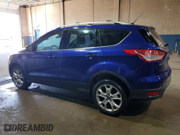 2014 Ford Escape Titanium with VIN 1FMCU0JX1EUA52097, listed as a Copart auction lot 53483985 with 126,243 mi miles and Clean Title. Bid and sale history available at carsss.com. Image 2.