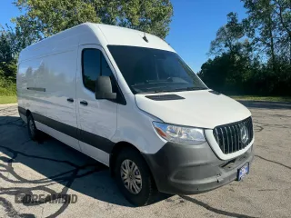 2021 Mercedes-Benz Sprinter Cargo with VIN W1Y4ECHY8MT074426, listed as a Copart auction lot 73589614 with 184,457 mi miles and . Bid and sale history available at carsss.com. Image 1.