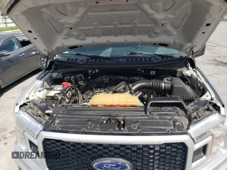 2018 Ford F-150 XL with VIN 1FTEW1C54JKF74723, listed as a Copart auction lot 52547465 with 107,232 mi miles and Salvage title. Bid and sale history available at DreamBid. Image 11.