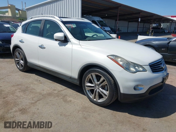 2011 Infiniti EX Journey with VIN JN1AJ0HP0BM800959, listed as a IAAI auction lot 41986277 with 55,841 mi miles. Bid and sale history available at carsss.com. Image 1.