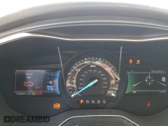 2015 Ford Fusion Titanium with VIN 3FA6P0D97FR298382, listed as a Copart auction lot 51137845 with 126,594 mi miles and Salvage Title. Bid and sale history available at carsss.com. Image 9.