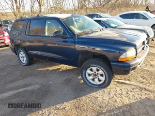 2003 Dodge Durango Sport with VIN 1D4HS38N03F554335, listed as a IAAI auction lot 41843359 with 233,346 mi miles and . Bid and sale history available at DreamBid. Image 1.