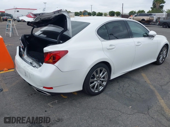 2015 Lexus GS 350 with VIN JTHBE1BL6FA011478, listed as a IAAI auction lot 42115848 with 50,976 mi miles and . Bid and sale history available at DreamBid. Image 4.