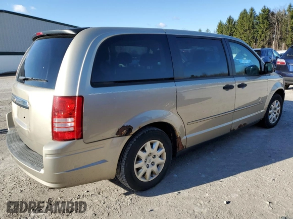 2008 Chrysler Town & Country LX with VIN 2A8HR44H98R651749, listed as a Copart auction lot 52900605 with 168,727 mi miles and Clean Title. Bid and sale history available at carsss.com. Image 3.