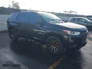 2021 Chevrolet Traverse LS with VIN 1GNERFKW9MJ149952, listed as a IAAI auction lot 41094038 with 61,380 mi miles. Bid and sale history available at carsss.com. Image 1.