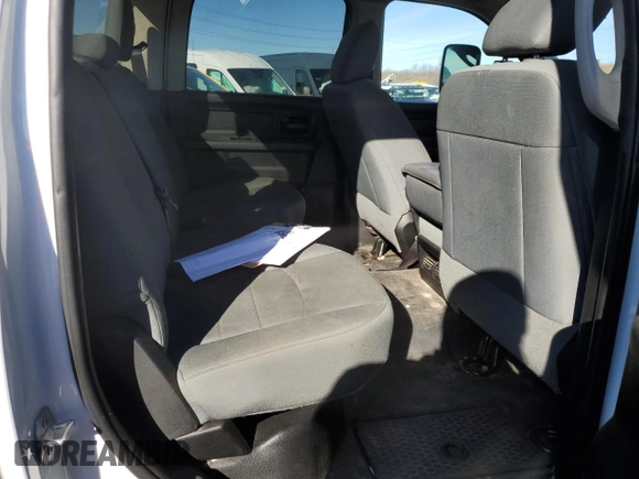 2017 Ram 3500 Tradesman with VIN 3C63R3CL4HG754608, listed as a Copart auction lot 73567322 with 86,591 mi miles and Salvage Title. Bid and sale history available at carsss.com. Image 10.