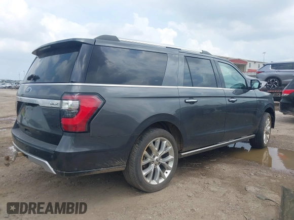 2018 Ford Expedition Max Limited z VIN 1FMJK2ATXJEA70785, wystawiony jako IAAI lot #42099109 z przebiegiem 118 144 mil mil oraz . Historia ofert i sprzedaży dostępna na DreamBid. Obrazek 4.
