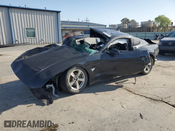2022 Ford Mustang EcoBoost with VIN 1FA6P8TH4N5134659, listed as a Copart auction lot 52738785 with 0 mi miles and Salvage Title. Bid and sale history available at carsss.com. Image 1.