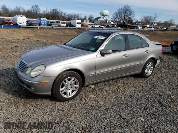 2004 Mercedes-Benz E-Class 3.2L with VIN WDBUF82JX4X121408, listed as a Copart auction lot 44961845 with 191,778 mi miles and Salvage Title. Bid and sale history available at carsss.com. Image 1.