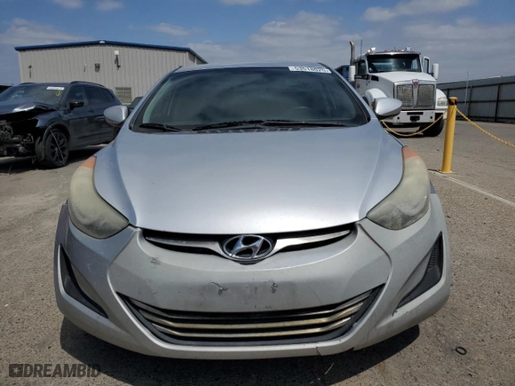 2012 Hyundai Elantra GLS PZEV with VIN 5NPDH4AE8CH141014, listed as a Copart auction lot 53518025 with 181,418 mi miles and Non Repairable. Bid and sale history available at carsss.com. Image 5.
