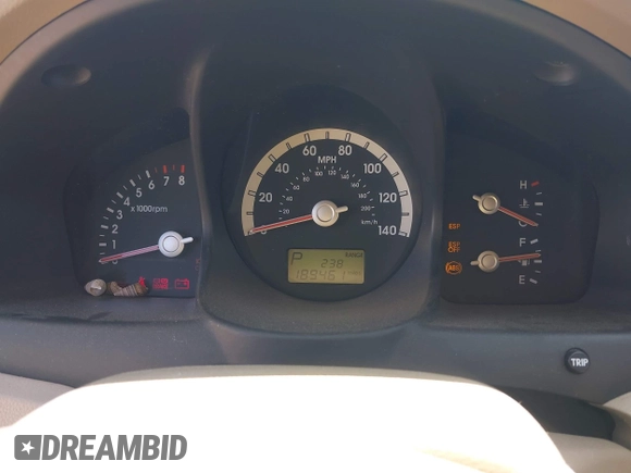2005 Kia Sportage LX with VIN KNDJF723457060171, listed as a IAAI auction lot 42059269 with 189,461 mi miles and . Bid and sale history available at carsss.com. Image 7.