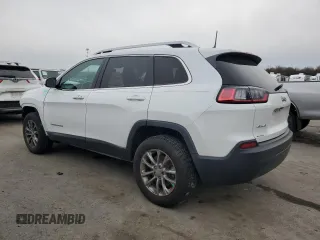 2020 Jeep Cherokee Altitude with VIN 1C4PJMLB9LD518928, listed as a Copart auction lot 43690845 with 55,377 mi miles and Salvage Title. Bid and sale history available at carsss.com. Image 2.