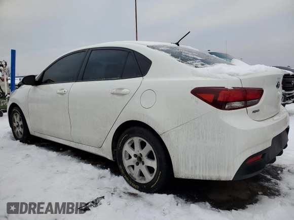2020 Kia Rio S with VIN 3KPA24AD6LE294023, listed as a Copart auction lot 88007915 with 82,689 mi miles and Salvage Title. Bid and sale history available at carsss.com. Image 2.