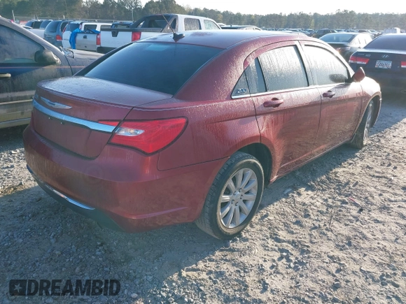 2014 Chrysler 200 Touring with VIN 1C3CCBBB2EN177002, listed as a IAAI auction lot 41862778 with 81,052 mi miles and . Bid and sale history available at DreamBid. Image 4.