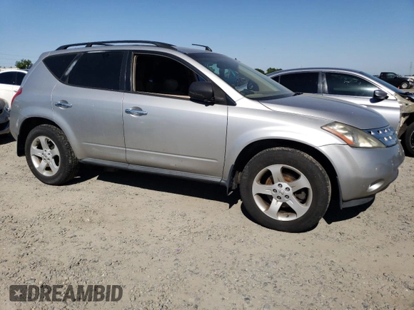 2004 Nissan Murano SE z VIN JN8AZ08W64W330932, wystawiony jako Copart lot #53781795 z przebiegiem 186 400 mil mil oraz Czysty tytuł • Clean title. Historia ofert i sprzedaży dostępna na DreamBid. Obrazek 4.