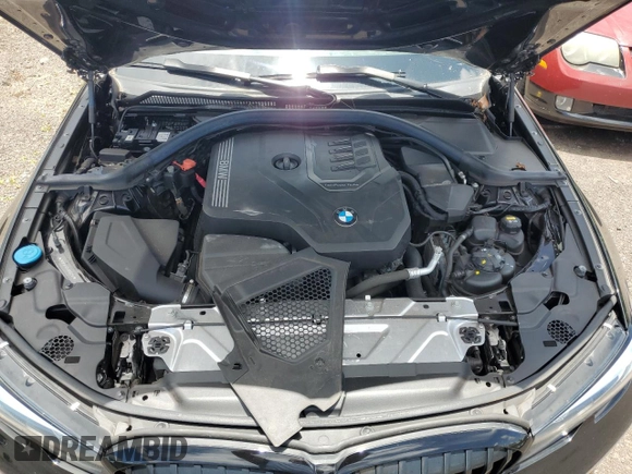 2020 BMW 3 Series 330i with VIN 3MW5R1J01L8B06254, listed as a Copart auction lot 57527685 with 83,650 mi miles and Clean title. Bid and sale history available at DreamBid. Image 11.