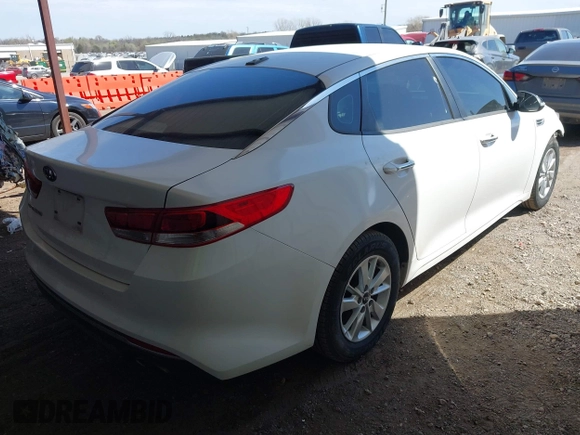 2016 Kia Optima LX with VIN KNAGT4L34G5071506, listed as a IAAI auction lot 41857078 with 72,029 mi miles. Bid and sale history available at carsss.com. Image 4.