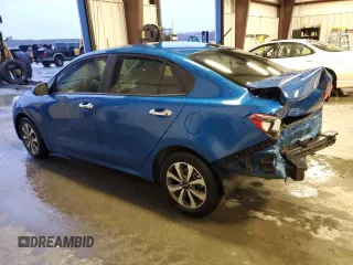 2022 Kia Rio LX with VIN 3KPA24AD3NE497373, listed as a Copart auction lot 84286184 with 27,628 mi miles and Salvage Title. Bid and sale history available at carsss.com. Image 2.