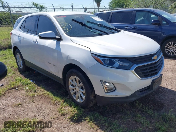2019 Chevrolet Equinox LT with VIN 2GNAXKEV8K6169426, listed as a IAAI auction lot 41976055 with Not Provided miles and . Bid and sale history available at DreamBid. Image 1.