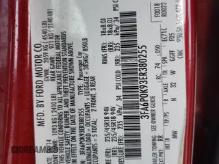 2014 Ford Fusion Titanium with VIN 3FA6P0K93ER380255, listed as a Copart auction lot 44349395 with 175,562 mi miles and Salvage Title. Bid and sale history available at DreamBid. Image 12.