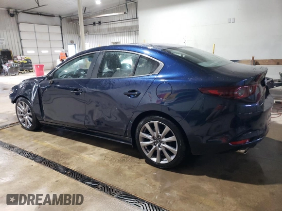 2021 Mazda 3 Select with VIN 3MZBPBBM2MM205433, listed as a Copart auction lot 46331065 with 41,242 mi miles and Salvage Title. Bid and sale history available at carsss.com. Image 2.