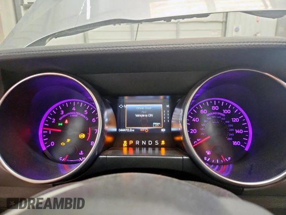 2023 Ford Mustang EcoBoost with VIN 1FATP8UH9P5110670, listed as a Copart auction lot 59815385 with 44,472 mi miles and Clean title. Bid and sale history available at DreamBid. Image 9.