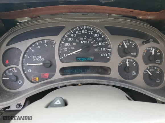 2005 GMC Yukon XL Denali with VIN 1GKFK66U15J250001, listed as a Copart auction lot 43232815 with NaN miles and Salvage Title. Bid and sale history available at carsss.com. Image 9.