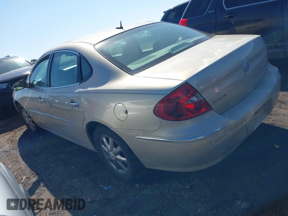 2008 Buick LaCrosse CXL with VIN 2G4WD582981139007, listed as a IAAI auction lot 41755301 with 143,122 mi miles. Bid and sale history available at carsss.com. Image 3.