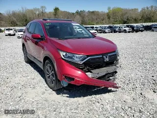 2022 Honda CR-V EX with VIN 5J6RW1H57NA004568, listed as a Copart auction lot 49848735 with 42,281 mi miles and Salvage Title. Bid and sale history available at carsss.com. Image 12.