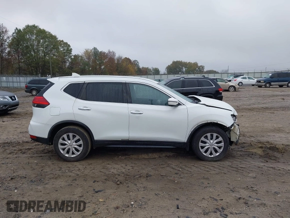 2017 Nissan Rogue SV with VIN KNMAT2MTXHP513920, listed as a IAAI auction lot 40800668 with 105,460 mi miles. Bid and sale history available at carsss.com. Image 14.