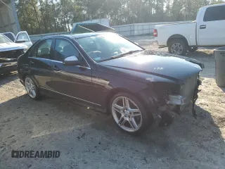 2008 Mercedes-Benz C 350 Sport with VIN WDDGF56X68F165483, listed as a Copart auction lot 43934344 with 109,454 mi miles and Salvage Title. Bid and sale history available at DreamBid. Image 4.