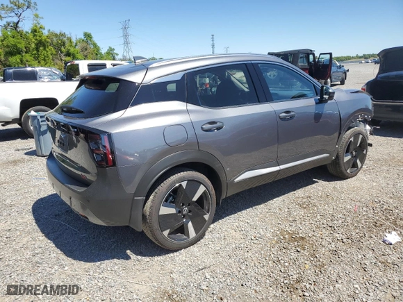 2025 Nissan Kicks SR with VIN 3N8AP6DC6SL305732, listed as a Copart auction lot 50076715 with 2,718 mi miles and Non Repairable. Bid and sale history available at carsss.com. Image 3.