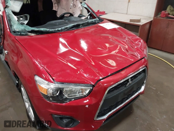 2015 Mitsubishi Outlander Sport 2.4 ES with VIN 4A4AR3AW9FE030245, listed as a IAAI auction lot 41682313 with 35,621 mi miles. Bid and sale history available at carsss.com. Image 13.