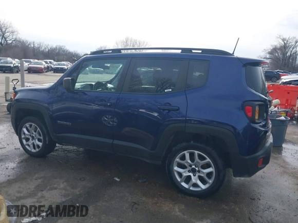 2018 Jeep Renegade Latitude with VIN ZACCJBBB8JPH52142, listed as a IAAI auction lot 41738035 with 91,443 mi miles and . Bid and sale history available at carsss.com. Image 14.