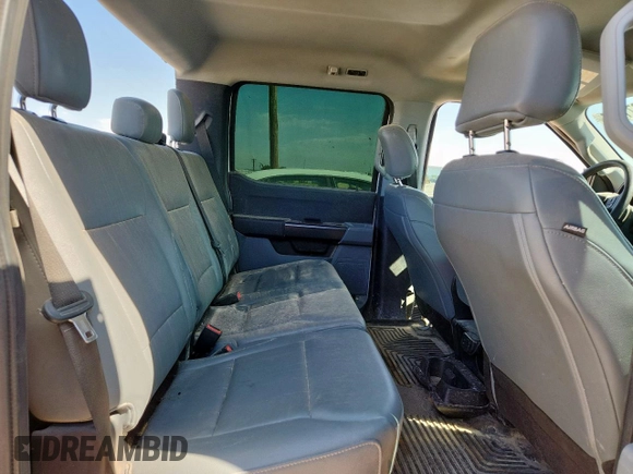 2022 Ford F-150 XL with VIN 1FTFW1E57NKE15119, listed as a Copart auction lot 60677985 with 79,006 mi miles and Salvage title. Bid and sale history available at DreamBid. Image 10.