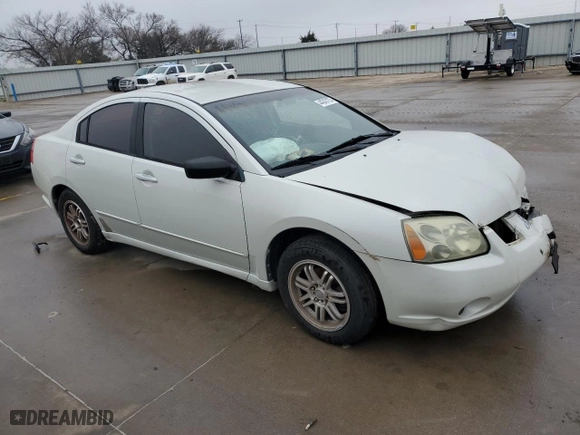 2004 Mitsubishi Galant ES with VIN 4A3AB36F34E112504, listed as a Copart auction lot 44243125 with 0 mi miles and Salvage Title. Bid and sale history available at carsss.com. Image 4.