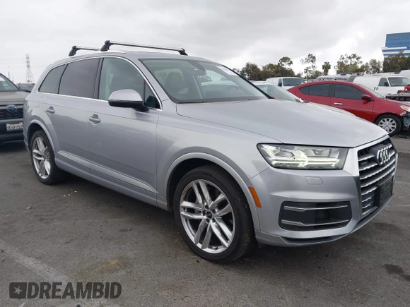 2018 Audi Q7 Prestige with VIN WA1VAAF77JD028847, listed as a IAAI auction lot 42294052 with 46,478 mi miles and . Bid and sale history available at DreamBid. Image 1.