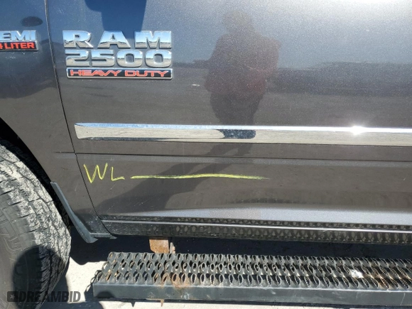2015 Ram 2500 Big Horn with VIN 3C6UR5DJ1FG694426, listed as a Copart auction lot 79221484 with 0 mi miles and Non Repairable. Bid and sale history available at carsss.com. Image 12.