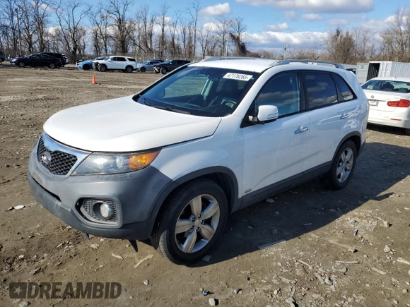 2012 Kia Sorento EX with VIN 5XYKUDA61CG295065, listed as a Copart auction lot 47176265 with 177,876 mi miles and Salvage Title. Bid and sale history available at carsss.com. Image 1.