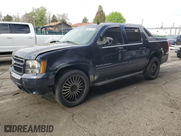 2008 Chevrolet Avalanche LTZ with VIN 3GNFK123X8G101692, listed as a Copart auction lot 56911165 with 230,343 mi miles and Clean Title. Bid and sale history available at DreamBid. Image 1.