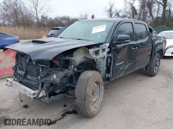 2017 Toyota Tacoma SR5 with VIN 5TFAZ5CN9HX043074, listed as a IAAI auction lot 41813109 with 137,335 mi miles and . Bid and sale history available at carsss.com. Image 18.