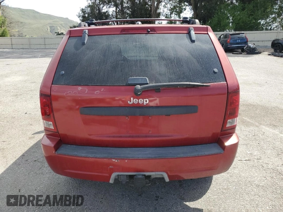2005 Jeep Grand Cherokee with VIN 1J8HS48N55C658562, listed as a Copart auction lot 56601705 with 178,522 mi miles and Clean title. Bid and sale history available at DreamBid. Image 6.