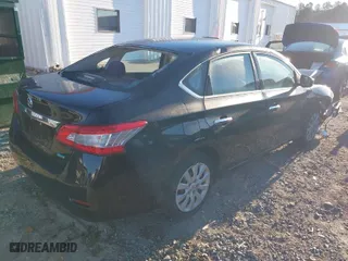 2014 Nissan Sentra SV with VIN 3N1AB7AP5EY204831, listed as a IAAI auction lot 41691039 with 112,954 mi miles. Bid and sale history available at carsss.com. Image 4.