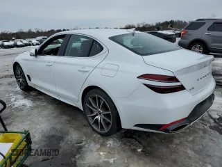 2025 Genesis G70 2.5T with VIN KMTG34SC9SU153588, listed as a Copart auction lot 88057165 with 1,204 mi miles and Clean Title. Bid and sale history available at DreamBid. Image 2.
